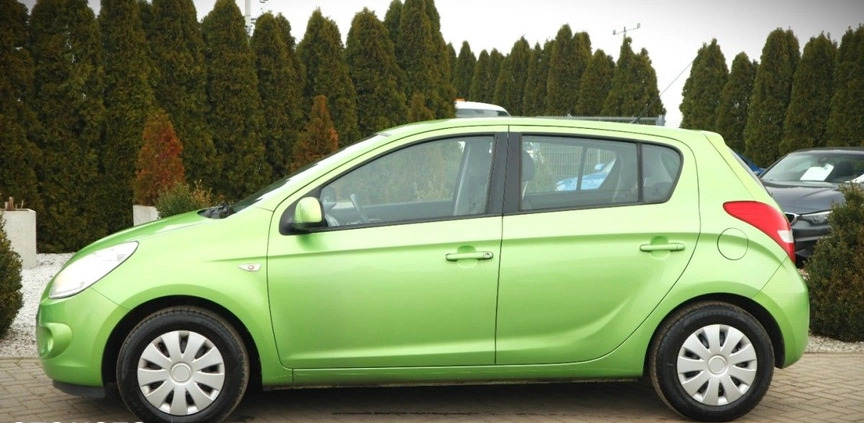 Hyundai i20 cena 16900 przebieg: 188000, rok produkcji 2010 z Słupca małe 407